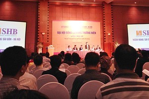 ĐHCĐ SHB: “Nóng” vấn đề nợ xấu và sáp nhập