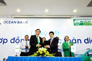 OceanBank ký kết hợp tác toàn diện với Taxi Mai Linh