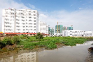 Năm 2014, thị trường bất động sản TP. HCM đã giao dịch khoảng 6.000 căn hộ - Ảnh: Lê Toàn