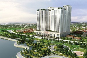 Dự án Home City, quận Cầu Giấy đã tăng mạnh giá bán sau một đợt khan hàng