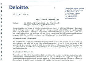 DMC công bố báo cáo tài chính kiểm toán 2014