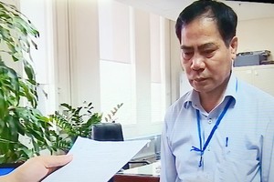 Ông Trung bị cơ quan điều tra ra quyết định khởi tố và bắt tạm giam vào chiều 8/5. Ảnh: Sơn Dương/Vnexpress