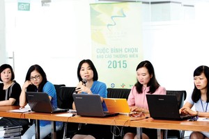 Hội đồng bình chọn đánh giá, mặt bằng chung của các BCTN năm nay cao hơn các năm trước - Ảnh: Lê Toàn