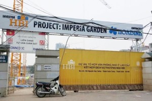 Dự án Imperia Garden được quảng cáo “Vườn trong phố”