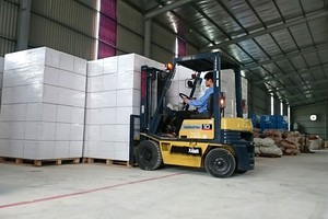 Các sản phẩm cao cấp được đóng gói chuẩn bị xuất xưởng