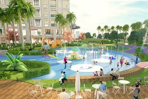 Quảng trường trung tâm Vinhomes Times City Park Hil