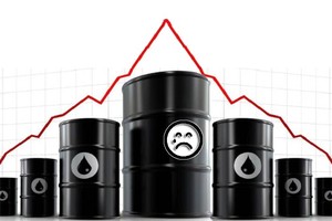 Giá dầu thô buộc chứng khoán phải đi theo (Ảnh: Internet)