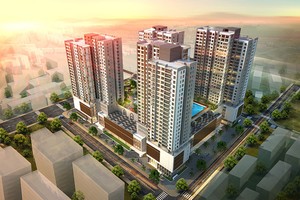 Hơn 70% căn hộ Xi Grand Court là căn góc, hai mặt thoáng