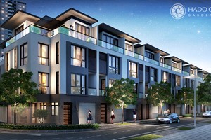 Khu nhà phố hạng sang của  Hà Đô Centrosa Garden 