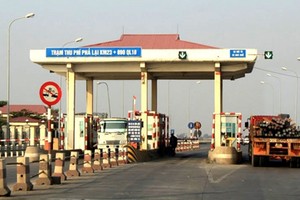 Trạm thu phí Phả Lại dừng thu do đã hết thời gian hoàn vốn