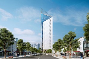 Phối cảnh dự án Tháp Doanh nhân