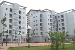 Người thu nhập thấp vay mua nhà ở xã hội tại Ngân hàng Chính sách & xã hội chỉ phải chịu mức lãi vay 4,8% một năm. Ảnh: Đoàn Loan