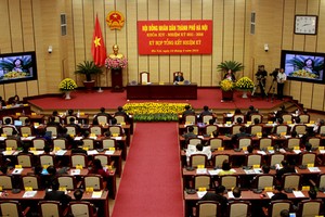 Hà Nội tiến hành bầu Chủ tịch UBND thành phố nhiệm kỳ mới