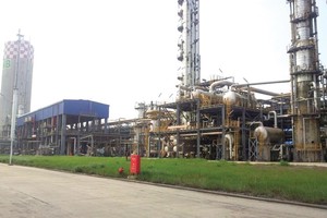 Dây chuyền, máy móc thiết bị của Đạm Ninh Bình chủ yếu được nhập từ Trung Quốc.