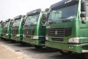 Xe tải Trung Quốc dòng xe nhãn hiệu Howo (Hổ Vồ) được khai báo giá tại Hải quan rất thấp, trong khi giá thực tế chênh hàng vài trăm triệu.