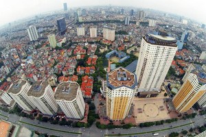 Phía Tây được ví như trung tâm hành chính mới của thành phố Hà Nội. (Ảnh internet)