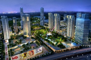 Phối cảnh Dự án The Manor Central Park của Bitexco tại Hà Nội