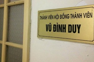 Phòng làm việc của ông Duy tại Vinachem vẫn đóng kín từ nhiều ngày nay (Ảnh: TP)