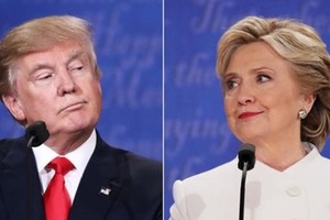 Hai thái cực Clinton và Trump trong ngày vận động cuối cùng