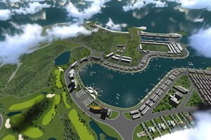 Tổng quan dự án nhà phố thương mại Tuần Châu Marina