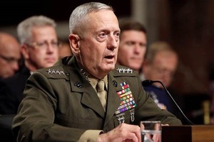 Tướng quân đội về hưu James Mattis, người được tổng thống Mỹ đắc cử Donald Trump cân nhắc bổ nhiệm làm bộ trưởng quốc phòng. Ảnh: Reuters