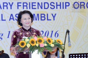 Công bố nhân sự Tổ chức Nghị sĩ hữu nghị Việt Nam