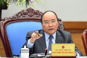 Thủ tướng đã nêu ra nhiều giải pháp quyết liệt để hoàn thành mục tiêu đề ra năm 2016, cũng như chuẩn bị cho kế hoạch năm 2017. Ảnh: VGP/Quang Hiếu 