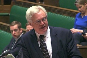 Bộ trưởng phụ trách Brexit, ông David Davis. (Nguồn: BBC)