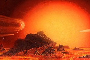 Sự sống trên Trái Đất sẽ bị Mặt Trời thiêu rụi sau 5 tỷ năm nữa. Ảnh: Science Photo Libarary.