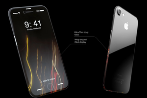  iPhone 8 có thể dùng màn hình OLED cong bằng nhựa