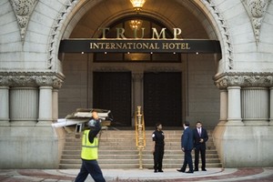 Giá phòng khách sạn tại Washington tăng vọt vì lễ nhậm chức Tổng thống. Ảnh: AFP