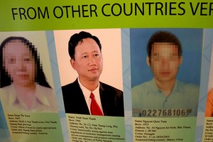 Nghi can Trịnh Xuân Thanh trong danh sách truy nã quốc tế của Interpol.Ảnh:Bá Đô