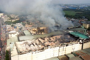 Thủ tướng yêu cầu điều tra làm rõ nguyên nhân vụ cháy Công ty Kwong Lung - Meko