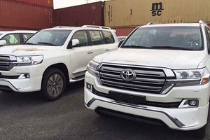 Toyota Land Cruiser 2017 tại Việt Nam. Ảnh:Hồng Quân.