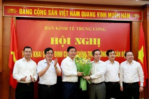Ông Đinh La Thăng chính thức nhậm chức Phó ban Kinh tế Trung ương từ ngày 11/5