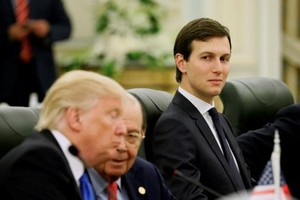 Cố vấn cấp cao Jared Kushner trong chuyến thăm Arab Saudi. Ảnh:Reuters.