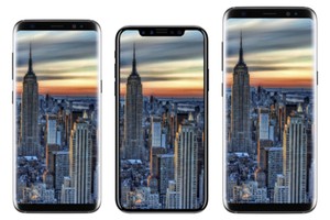 Thiết kế cuối của iPhone 8 so dáng với Galaxy S8 'vô cực'
