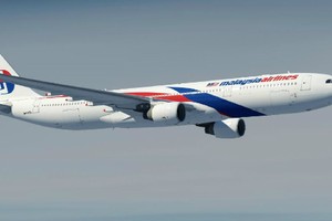 Một máy bay của hãng Malaysia Airlines. Ảnh:Herald Sun