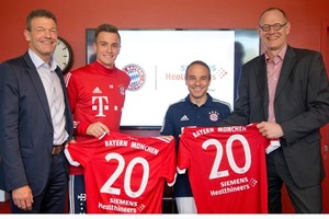 Siemens Healthineers là đối tác về giải pháp y tế chính thức của Câu lạc bộ bóng đá Bayern Munich