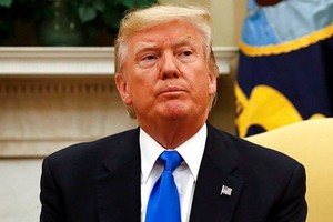 Tổng thống Mỹ Donald Trump. Ảnh:AP.