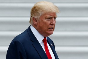 Tổng thống Mỹ Trump. Ảnh:Reuters.