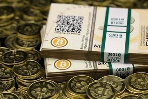 Giá Bitcoin đã tăng hơn 70% quý trước. Ảnh:Reuters
