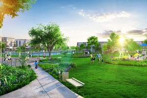 Lovera Park là dự án duy nhất tại khu nam có đến 5ha công viên cây xanh.