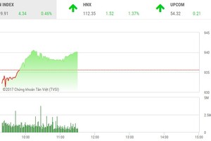 Phiên sáng 27/11: Dòng tiền chuyển hướng