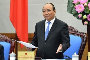 Chính phủ họp phiên thường kỳ tháng 11/2017