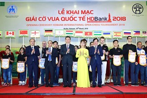 Khai mạc Giải cờ vua quốc tế HDBank 2018 - mùa thứ 8