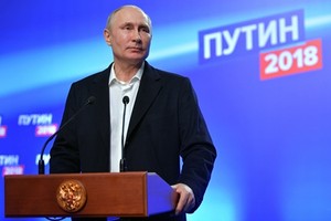Tổng thống Nga Putin. Ảnh:Reuters.