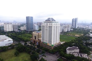 Golden King tọa lạc ngay trung tâm tài chính Phú Mỹ Hưng, quận 7.