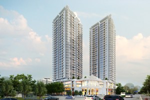 Tòa nhà CT4 dự án Iris Garden về đích ngoạn mục