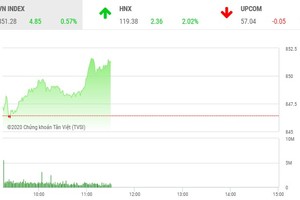 Giao dịch chứng khoán sáng 19/8: SHB khởi sắc, VN-Index bắt đầu thấy cửa sáng